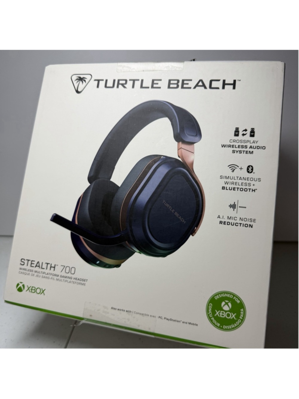 NEW Turtle Beach Stealth 700 Gen 3 Wireless Gaming Headset Cobalt